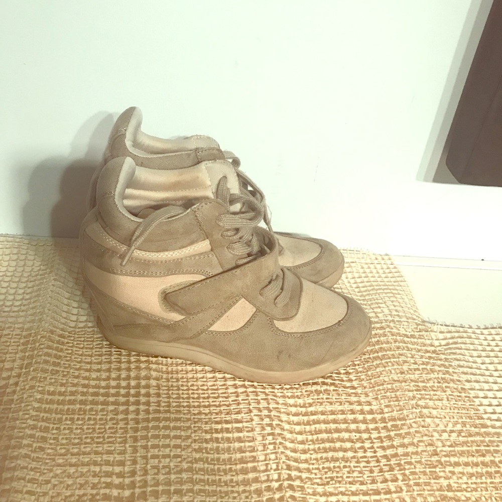 Light grey Platform sneakers